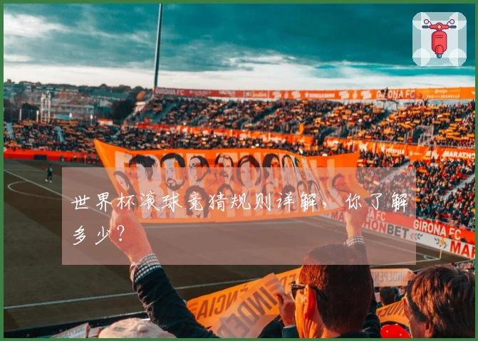 世界杯滚球竞猜规则详解，你了解多少？